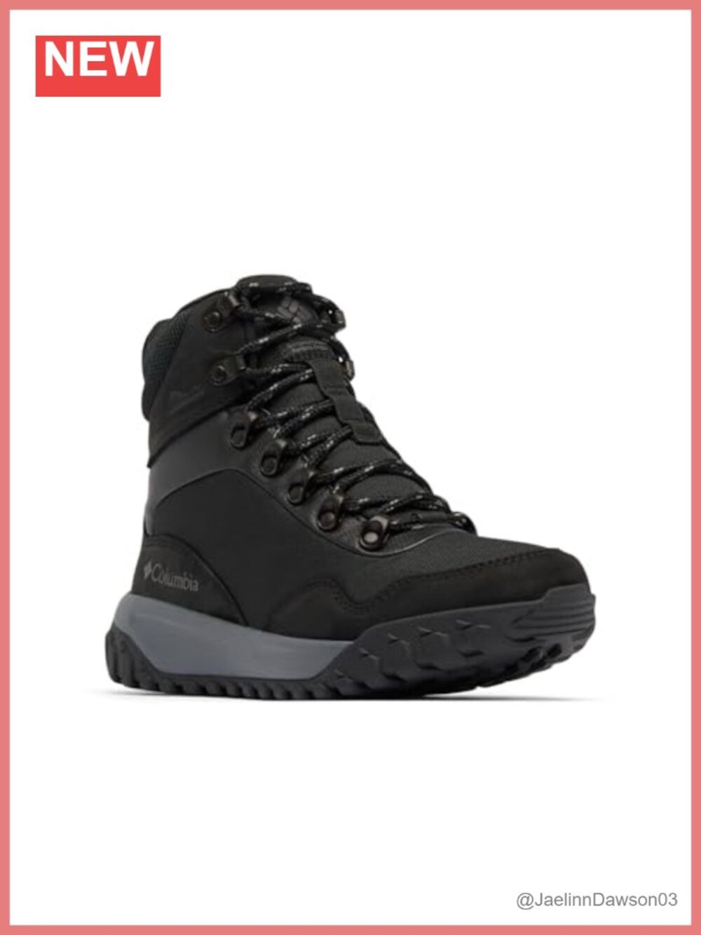 Columbia Omni-Heat Infinity Hiking Boots Waterproof Pull-On Mid-Top